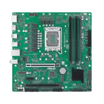 Płyta główna ASUS PRO B860M-C-CSM — Intel B860, LGA 1851 (Socket V1), Micro ATX, 4× DIMM DDR5, 256 GB max