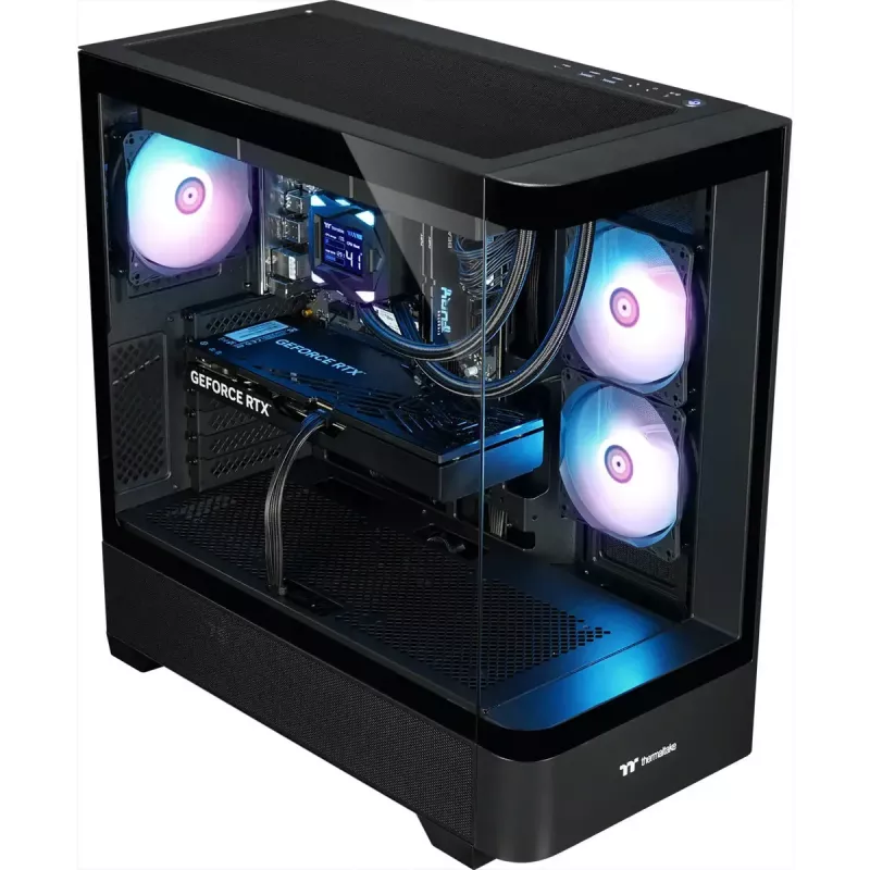 Komputer stacjonarny do gier THERMALTAKE FTW V290a 5070 czarny/przezroczysty, Windows 11 Pro