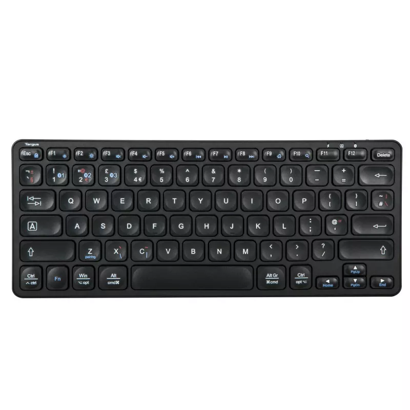 Targus AKB862UK klawiatura Dom Bluetooth QWERTY Angielski (UK) Czarny