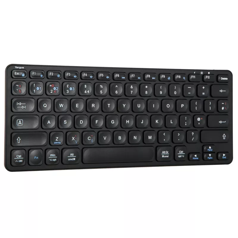 Targus AKB862UK klawiatura Dom Bluetooth QWERTY Angielski (UK) Czarny