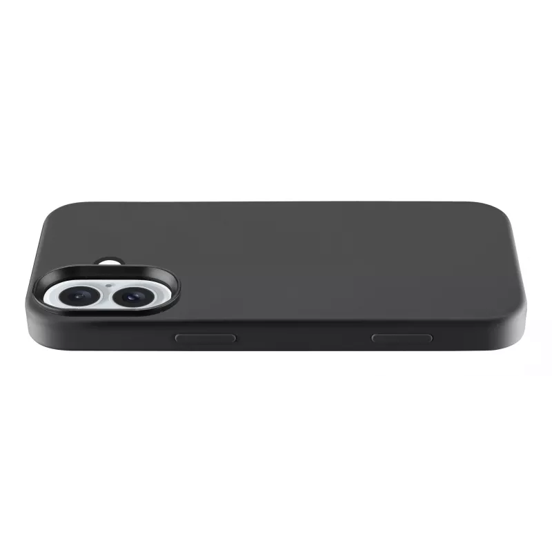 Cellularline Sensation - iPhone 16 etui z silikonu Soft-touch, Cover, Apple, iPhone 16, 15.5 cm (6.1 cala), Czarny