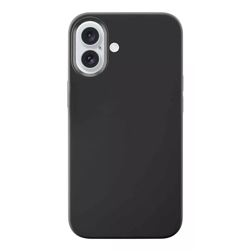 Cellularline Sensation - iPhone 16 etui z silikonu Soft-touch, Cover, Apple, iPhone 16, 15.5 cm (6.1 cala), Czarny