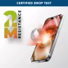 Cellularline Fortified Xtreme Glass - iPhone 16 Ultra-ochronne szkło hartowane ze wzmocnionymi krawędziami, łatwe w aplikacji i ultraodporne