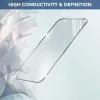 Cellularline Fortified Xtreme Glass - iPhone 16 Ultra-ochronne szkło hartowane ze wzmocnionymi krawędziami, łatwe w aplikacji i ultraodporne