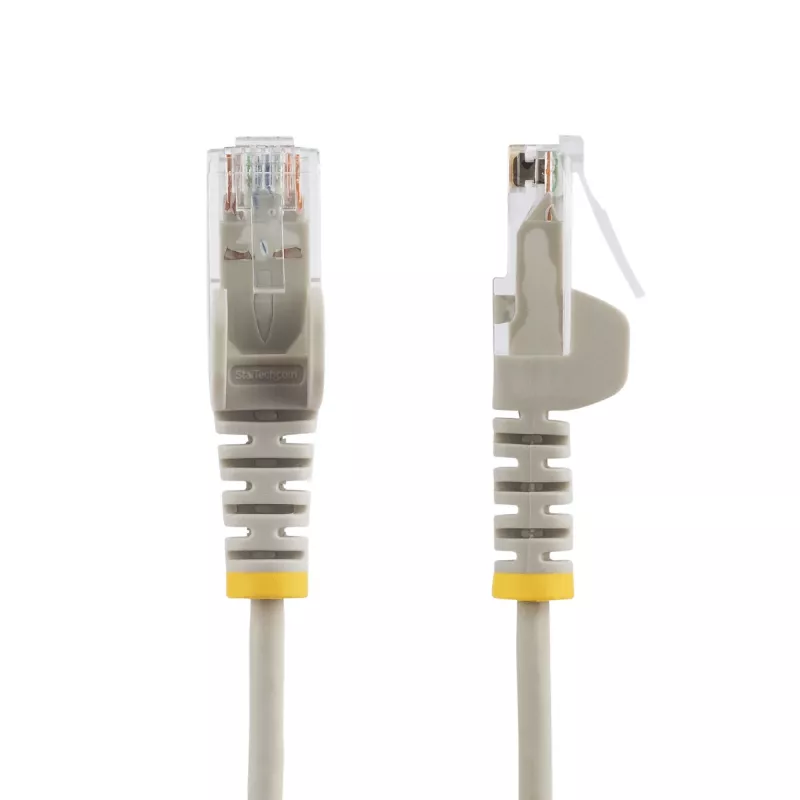 StarTech.com Kabel CAT6 0,5 m – cienki – Zaczepy RJ45 Snagless – Szary