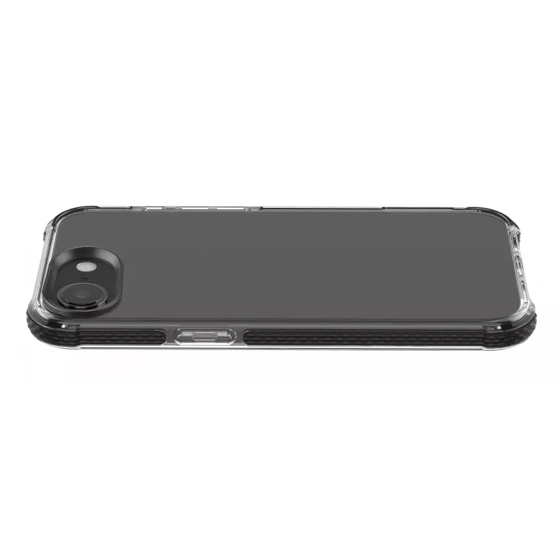 Cellularline Tetra Force Strong Guard - etui do iPhone 16e, ultraochronne, elastyczne, przeciwwstrząsowe z wbudowaną technologią antybakteryjną Microban®