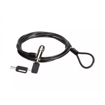 Zamek linkowy do laptopa Conceptronic CUSTODIO02BN na klucz 1.8m czarny