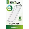 Cellularline Become Case - etui iPhone 16 wykonane w 100% z plastiku z recyklingu
