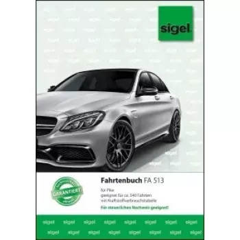 Notatnik Sigel FA513 A5, 32 kartki, zielony i biały
