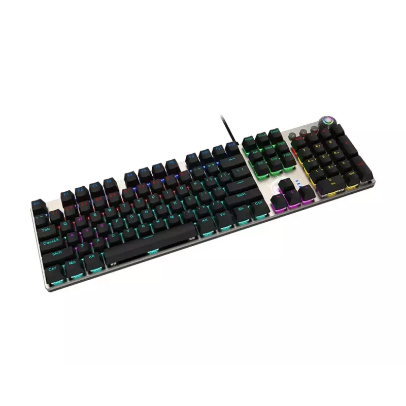 Klawiatura gamingowa MSI FORGE GK310 czerwony DE mechaniczna USB QWERTY czarna