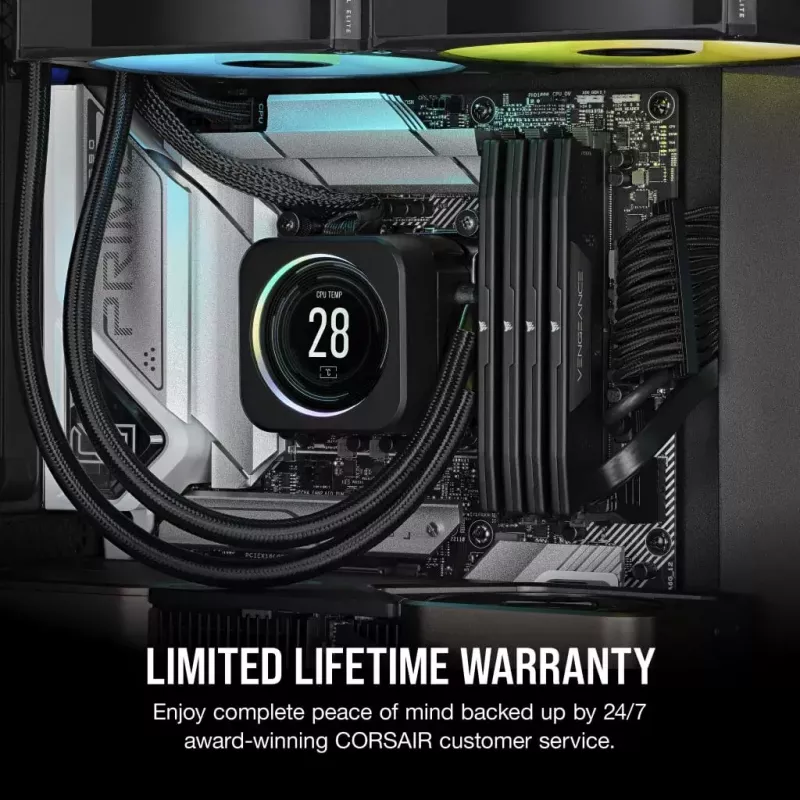 Corsair Vengeance, DDR5-6400, CL32, AMD EXPO + Intel XMP 3.0 - 32 GB Dual-Kit, grau