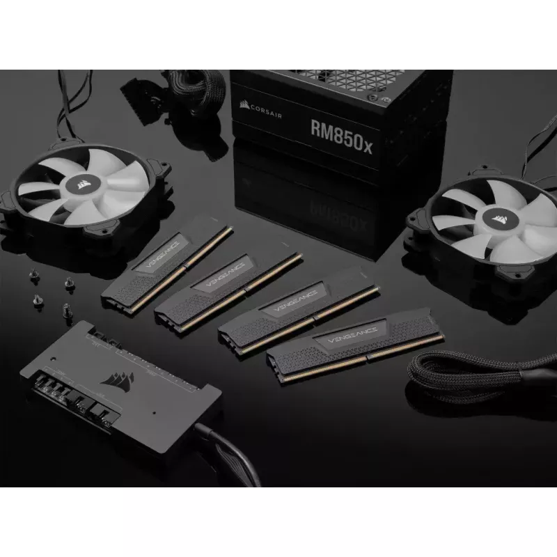 Corsair Vengeance, DDR5-6400, CL32, AMD EXPO + Intel XMP 3.0 - 32 GB Dual-Kit, grau