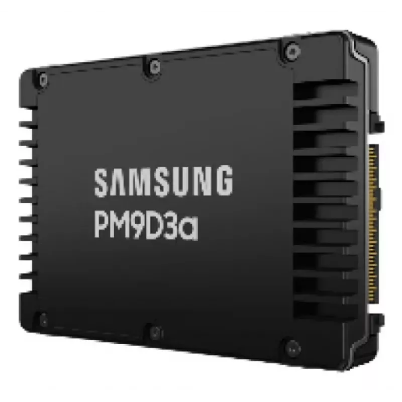 SSD Samsung PM9D3a 1,92 TB 2,5 cala PCIe 5.0 NVMe — odczyt 12 000 MB/s, zapis 3 500 MB/s