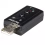 StarTech.com Wirtualna 7.1-kanałowa zewnętrzna karta dźwiękowa USB Stereo Audio Adapter