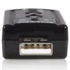 StarTech.com Wirtualna 7.1-kanałowa zewnętrzna karta dźwiękowa USB Stereo Audio Adapter