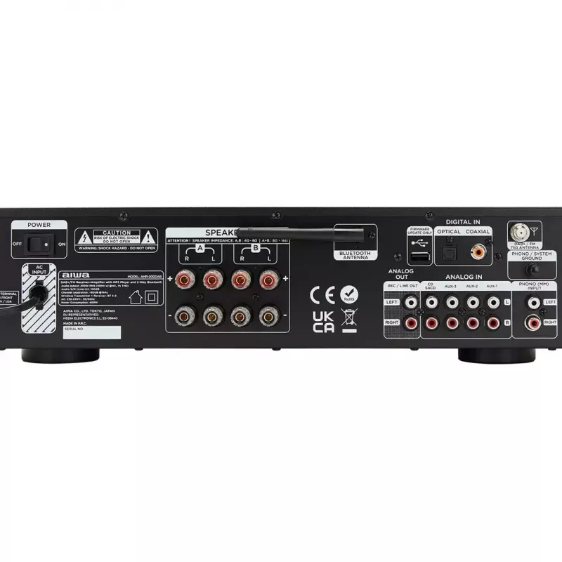 Amplituner AV aiwa AMR200 Bluetooth DAB+/FM 200W