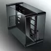 Obudowa komputerowa RAIJINTEK Paean — czarna, transparentna, ATX/Micro-ATX/Mini-ITX, 4x USB 3.2 Gen1, 3x 3,5 inch + 3x 2,5 inch wnęki