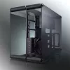 Obudowa komputerowa RAIJINTEK Paean — czarna, transparentna, ATX/Micro-ATX/Mini-ITX, 4x USB 3.2 Gen1, 3x 3,5 inch + 3x 2,5 inch wnęki