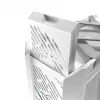 Obudowa PC ASUS ROG Strix Helios II Midi Tower Biała — obsługuje EATX/ATX/Micro‑ATX/Mini‑ITX, 3x140mm z przodu + 1x140mm z tyłu, 2×3,5 cala + 4×2,5 cala zatoki, hartowane szkło