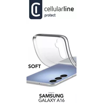 Cellularline Soft - Galaxy A16 Miękkie etui gumowe, Cover, Samsung, Galaxy A16, 17 cm (6,7 cala), Przezroczysty