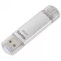 Hama C-Laeta USB flash drive 128 GB USB Type-A / USB Type-C 3.2 Gen 1 (3.1 Gen 1) srebrny