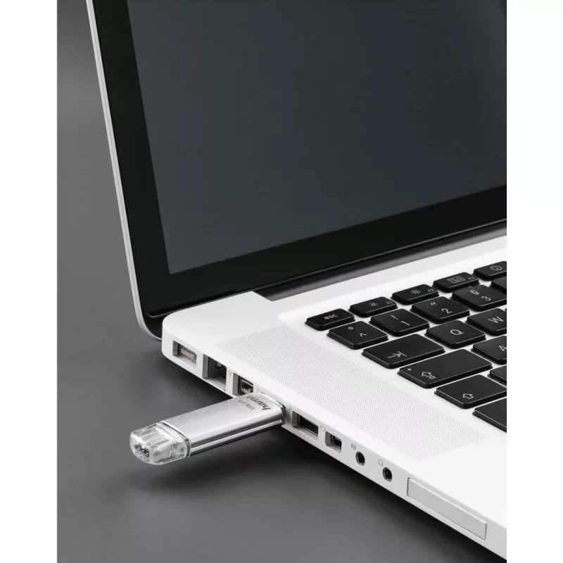 Hama C-Laeta USB flash drive 128 GB USB Type-A / USB Type-C 3.2 Gen 1 (3.1 Gen 1) srebrny