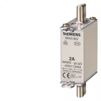 Siemens 3NA3810 bezpiecznik wysokiego napięcia 1 szt.