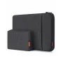 Etui Inateck LB01006 na laptopa 15 cali (38,1 cm), czarno-szare