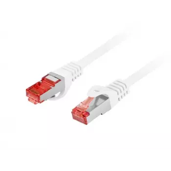 Sieciowy kabel krosowy LANBERG PCF6-10CU-0050-W Cat6 S/FTP (S-STP) Biały 0.5 m RJ-45–RJ-45