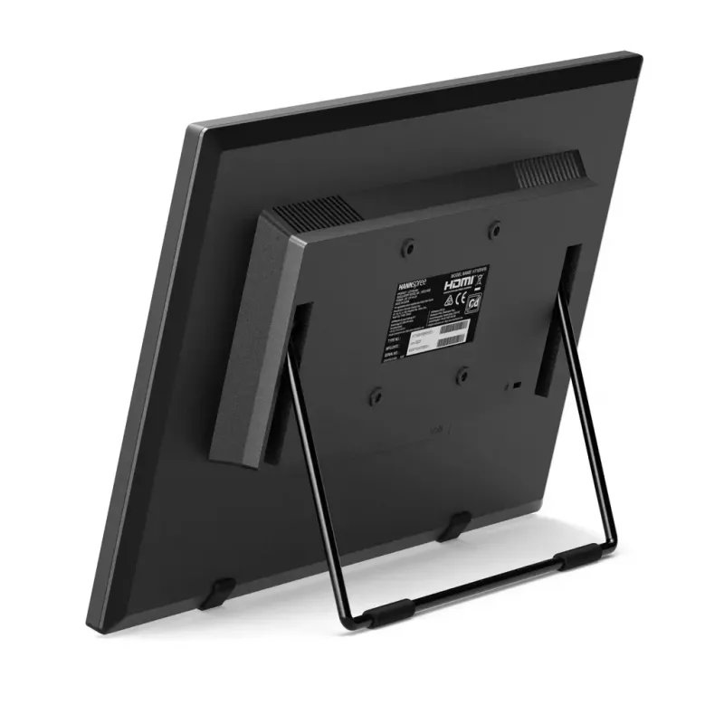 HANNspree HT165HPB 15.6 cala (39.6 cm) Full HD IPS LCD monitor dotykowy 1920×1080, 15 ms, VESA, głośniki, czarny