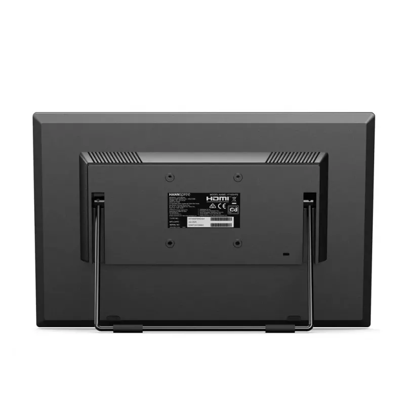HANNspree HT165HPB 15.6 cala (39.6 cm) Full HD IPS LCD monitor dotykowy 1920×1080, 15 ms, VESA, głośniki, czarny