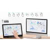 HANNspree HT165HPB 15.6 cala (39.6 cm) Full HD IPS LCD monitor dotykowy 1920×1080, 15 ms, VESA, głośniki, czarny