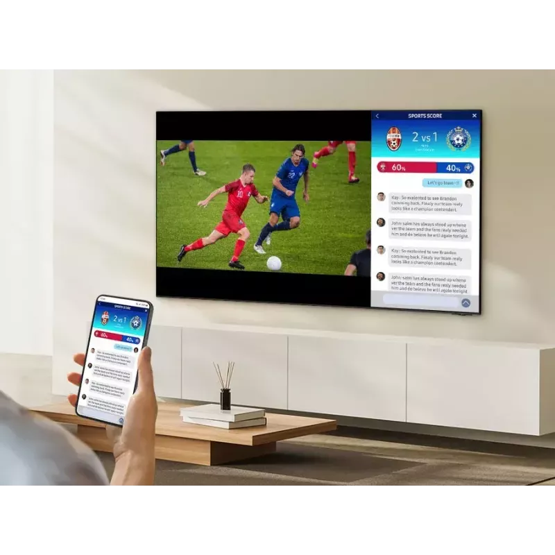 Samsung QE85QN85DBTXXH TV 2.16 m (85 cali) 4K Ultra HD Smart TV Wi-Fi srebrny