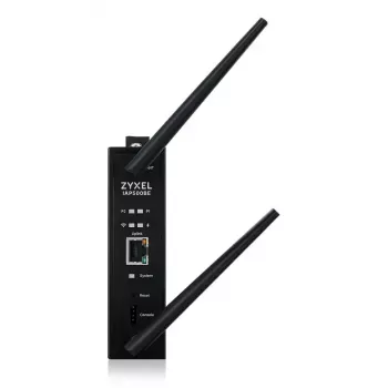Punkt dostępowy bezprzewodowy Zyxel IAP500BE — dwuzakresowy 2,4/5 GHz, 5012 Mbit/s, PoE, 1×RJ-45, anteny zewnętrzne, czarny