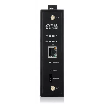 Punkt dostępowy bezprzewodowy Zyxel IAP500BE — dwuzakresowy 2,4/5 GHz, 5012 Mbit/s, PoE, 1×RJ-45, anteny zewnętrzne, czarny