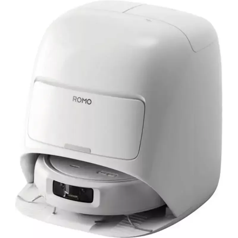Robot odkurzająco-mopujący DJI ROMO S (wersja ze zbiornikiem na wodę) — Biały, 4,4 kg, pojemność na kurz 0,26 l, zbiorniki na czystą wodę 4 l / na brudną wodę 3,2 l, 5000 mAh