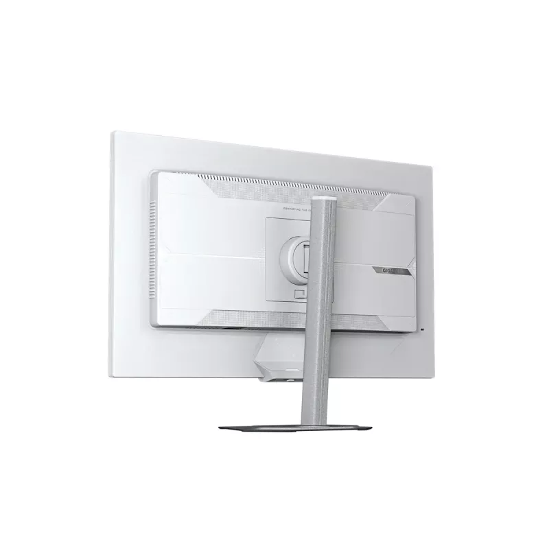 27-calowy monitor gamingowy GIGABYTE M27UP ICE 4K UHD — 3840×2160, Dual Mode 4K 160Hz / FHD 320Hz, 1 ms, 350 cd/m², HDMI 2.1, DP 1.4