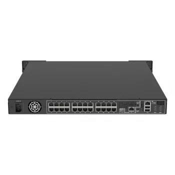 Sieciowy rejestrator wideo AXIS S2224 Mk II 1U Czarny — 24 kanały, do 7680×4320, 6 TB HDD, 256 GB SSD, RAID 0/1/10