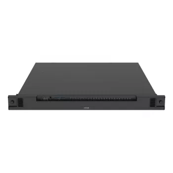 Sieciowy rejestrator wideo AXIS S2224 Mk II 1U Czarny — 24 kanały, do 7680×4320, 6 TB HDD, 256 GB SSD, RAID 0/1/10