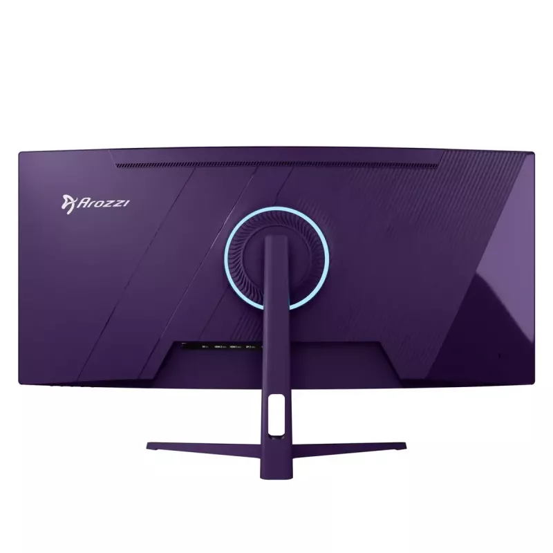 Zakrzywiony monitor komputerowy Arozzi Nova 34 cale (86,4 cm) 3440 x 1440 LED 21:9 1 ms Fioletowy