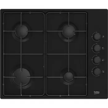 Gazowa płyta do zabudowy Beko HIBG64120SB, 4 strefy, sterowanie mechaniczne