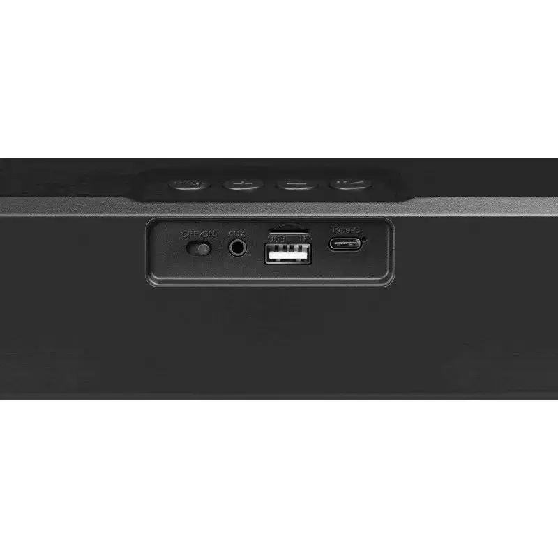 Soundbar DEFENDER Bluetooth Soundbar Z2, Bluetooth 5.3 (LE Audio), 16 W RMS, 100–20000 Hz, ładowanie USB, czarny