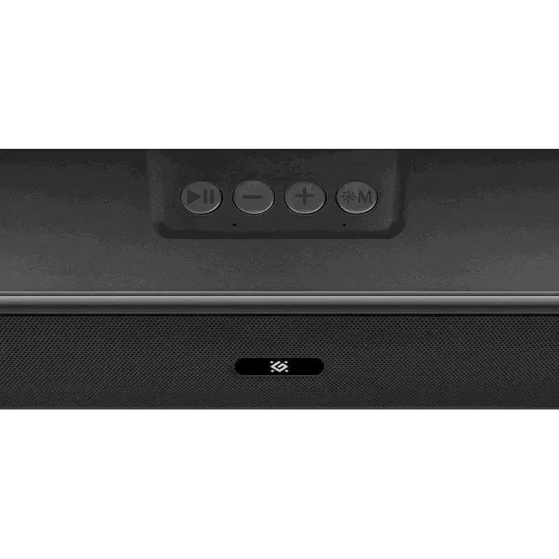 Soundbar DEFENDER Bluetooth Soundbar Z2, Bluetooth 5.3 (LE Audio), 16 W RMS, 100–20000 Hz, ładowanie USB, czarny
