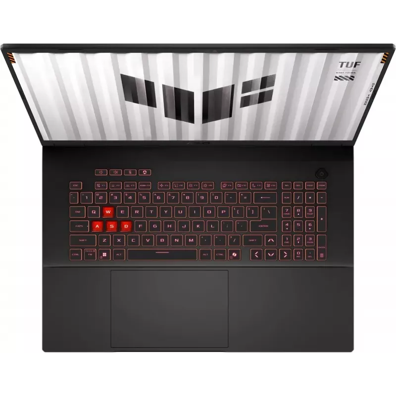 Laptop ASUS TUF Gaming A18 FA808UM-S9016W 18,0 cala Jaeger Gray, Ryzen 7 260, 16GB DDR5, 512GB NVMe SSD, GeForce RTX 5060 8GB, 2.5K 240Hz