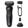 Golarka foliowa Braun Series 5 52-N1200S Czarna Akumulator litowo-jonowy
