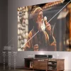 Projektor HISENSE PT1 3D Smart TV, natywne 16:9, Wi‑Fi i Ethernet, HDR (HLG), HDMI 2.0/2.1, czarny