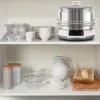 Tefal Convenient Series Deluxe VC502D parowar 3 kosze Blat 900 W Stal nierdzewna, Biały