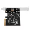 Silverstone ECU06 wewnętrzny adapter USB 3.2 Gen 2 PCIe Low-profile