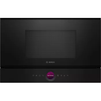 Bosch Serie 8 BFR7221B1 kuchenka mikrofalowa Czarny Kuchenka mikrofalowa wolnostojąca Do zabudowy 21 L 900 W
