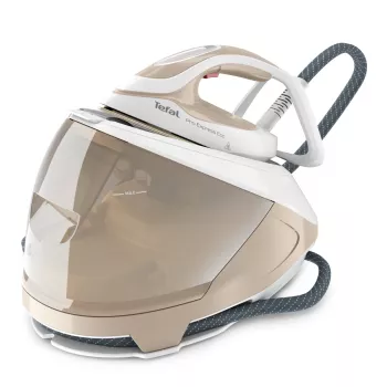 Stacja parowa Tefal Pro Express Eco GV9E22E0 2200 W 1,8 l Stopa Durilium AirGlide Autoclean Beżowy, Biały
